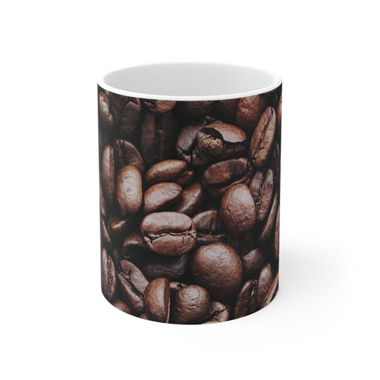 Coffee Beans Coffee Mug- Remember Your Coffee Beans