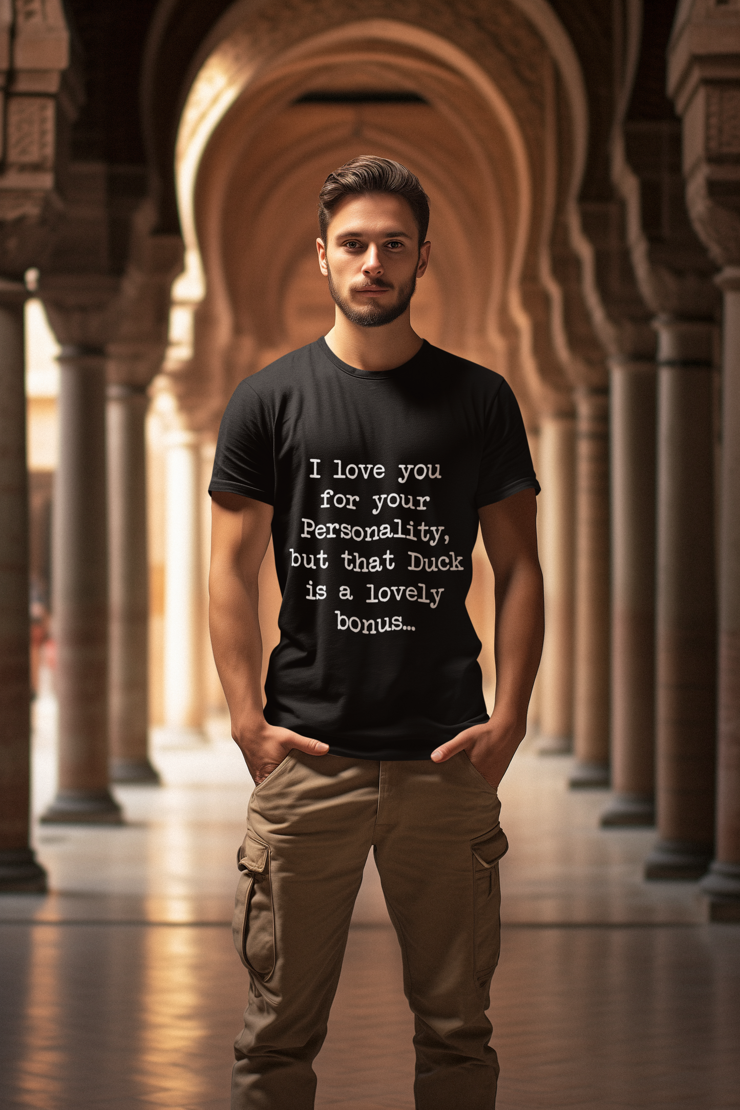 I love you for your personality Unisex T-shirt